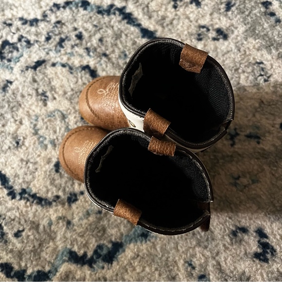 New Boot barn Cody James infant boys horse shoe western cowboy boots - Picture 8 of 8